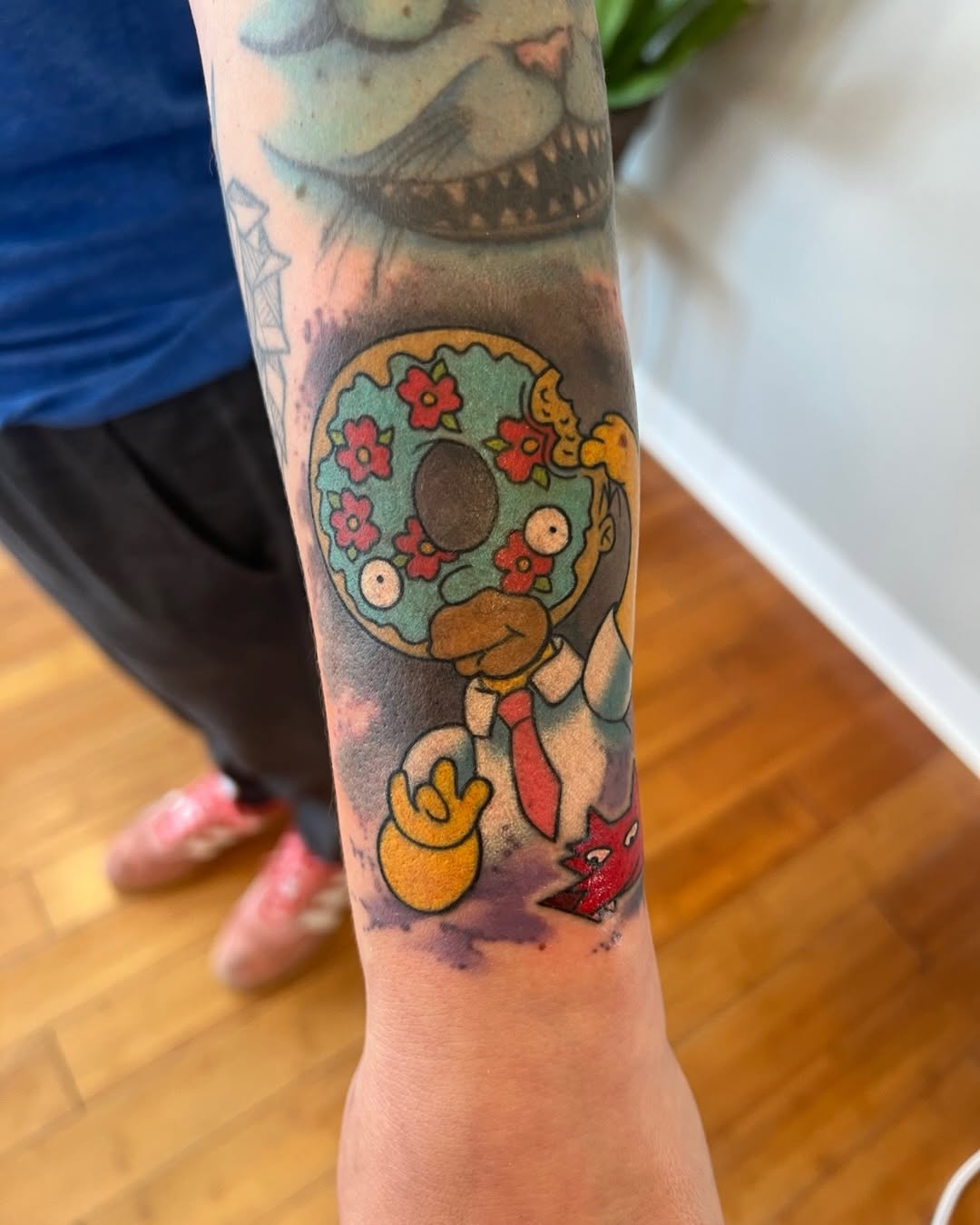 Tattoo by @mbakertattoo — new_school, anime