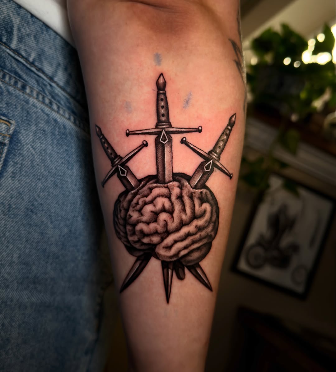 Tattoo by @bidi_bidi_inks — realism, black_and_grey