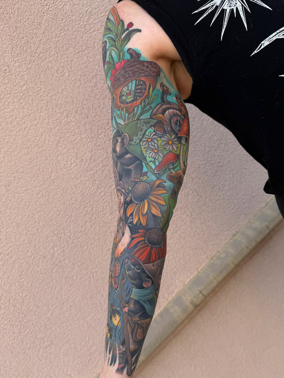 Tattoo by @rachelsmithtattoo — new_school, illustrative