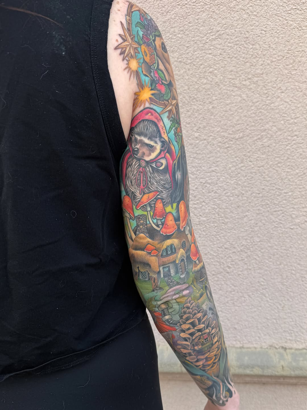Tattoo by @rachelsmithtattoo — illustrative, realism