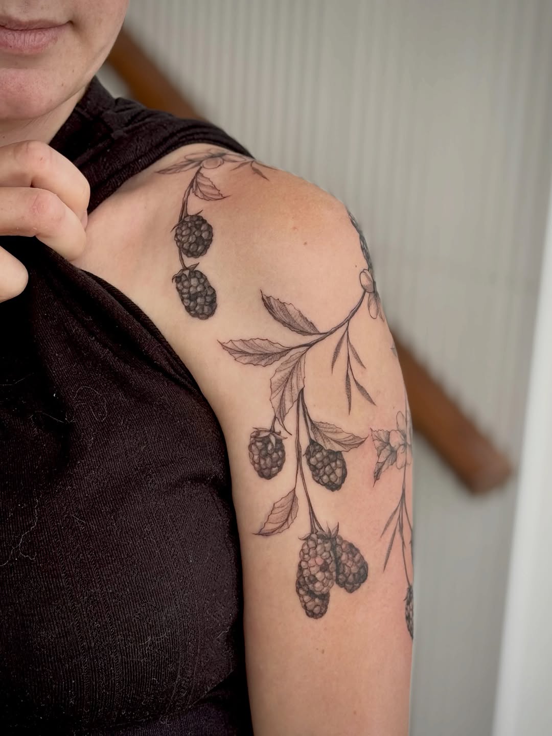 Tattoo by @jazzlyntattoos — fine_line, black_and_grey