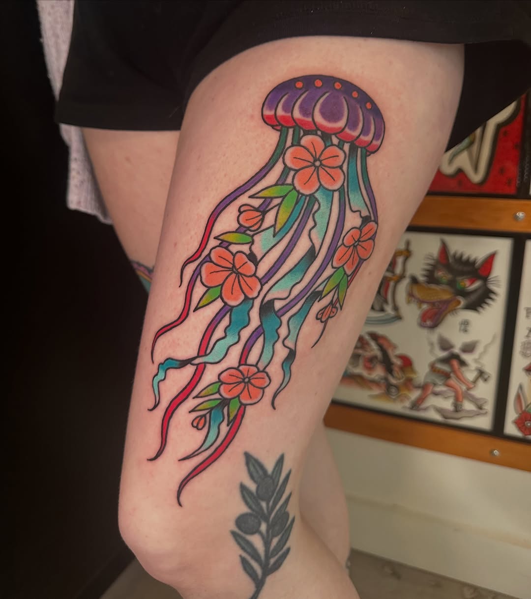 Tattoo by @whitneycreeptattoos — american_traditional