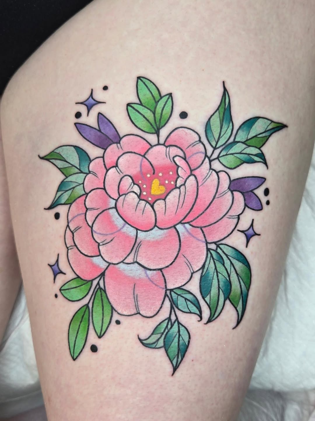 Tattoo by @babybluegotblues — neo_traditional, fine_line