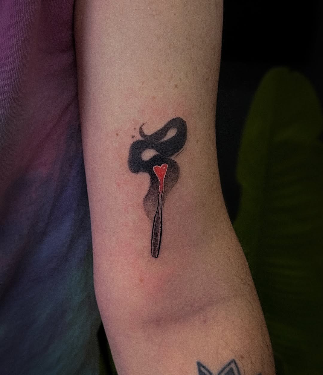 Tattoo by @marina_tats โ trash_polka