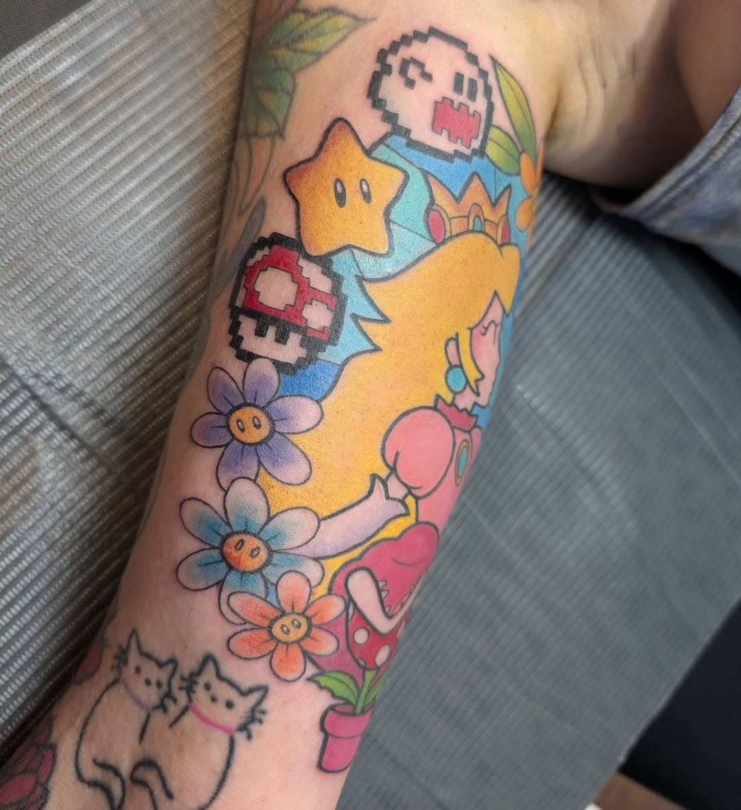 Tattoo by @corintattoos β new_school, anime