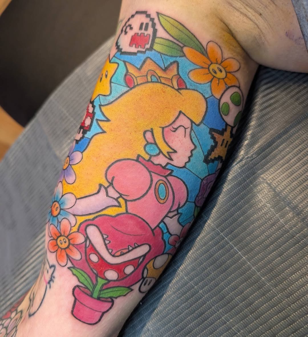 Tattoo by @corintattoos β new_school, anime