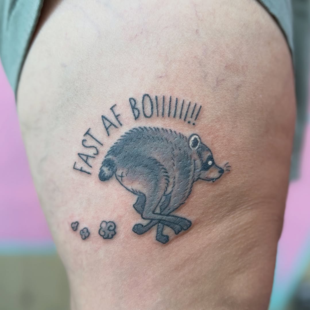 Tattoo by @lauraexleytattoo — black_and_grey, lettering_script