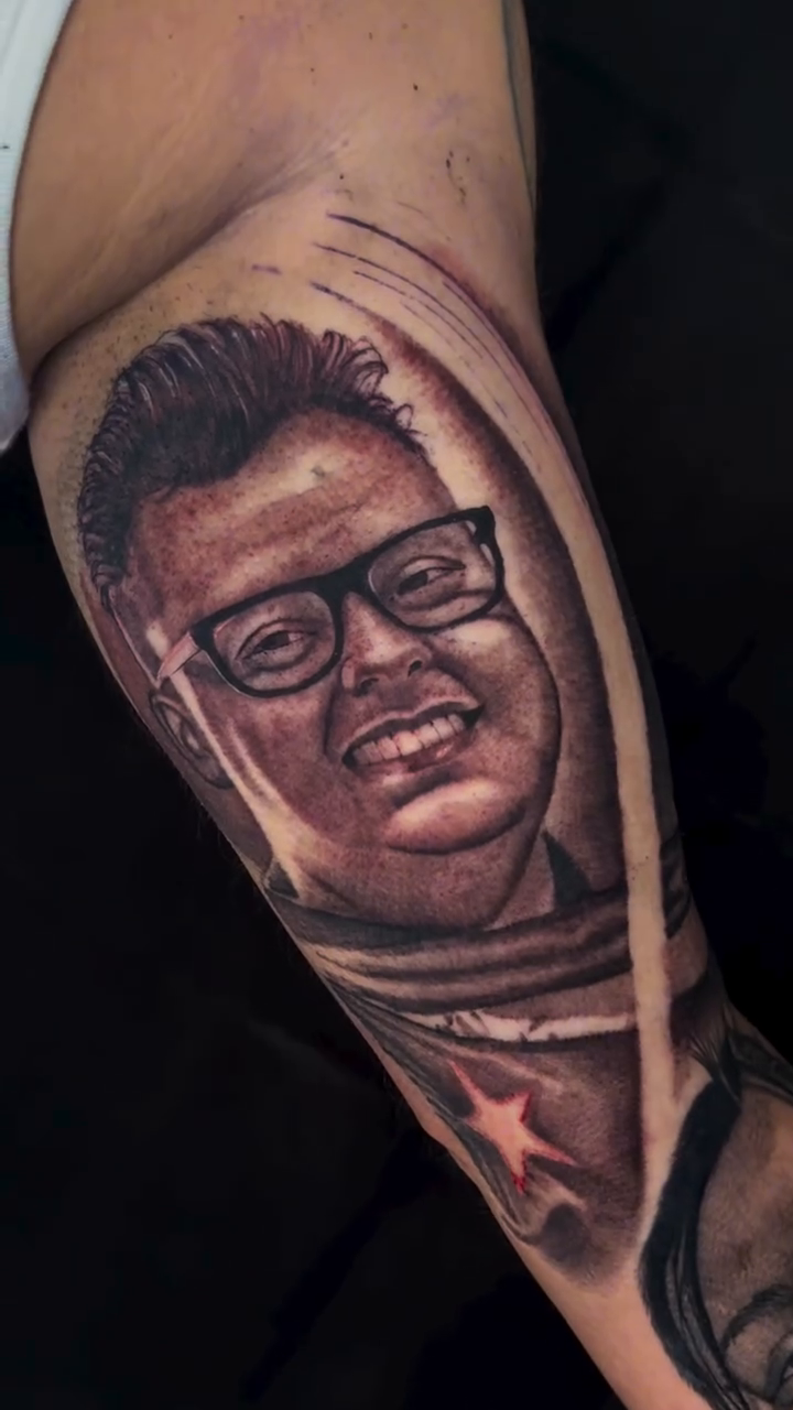 Tattoo by @absolute_culturemx — realism, black_and_grey