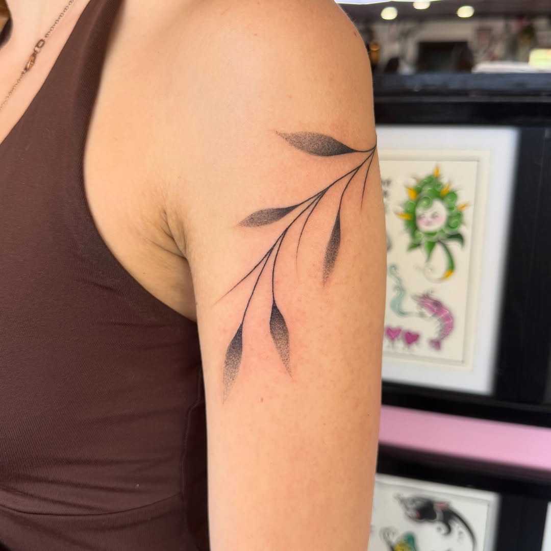 Tattoo by @gremlin.tattoos — fine_line, dotwork