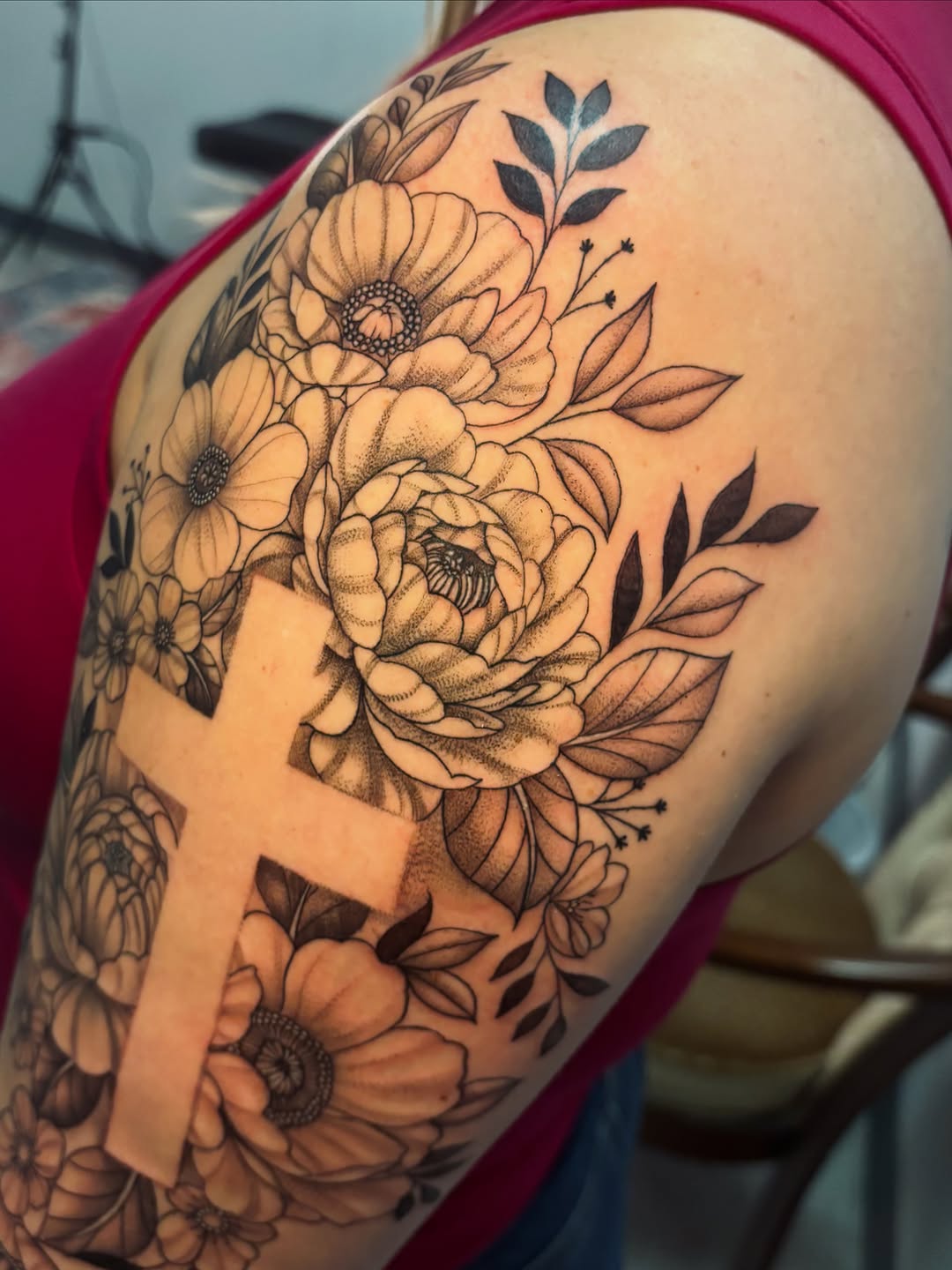 Tattoo by @b.b.tattoos β black_and_grey, realism