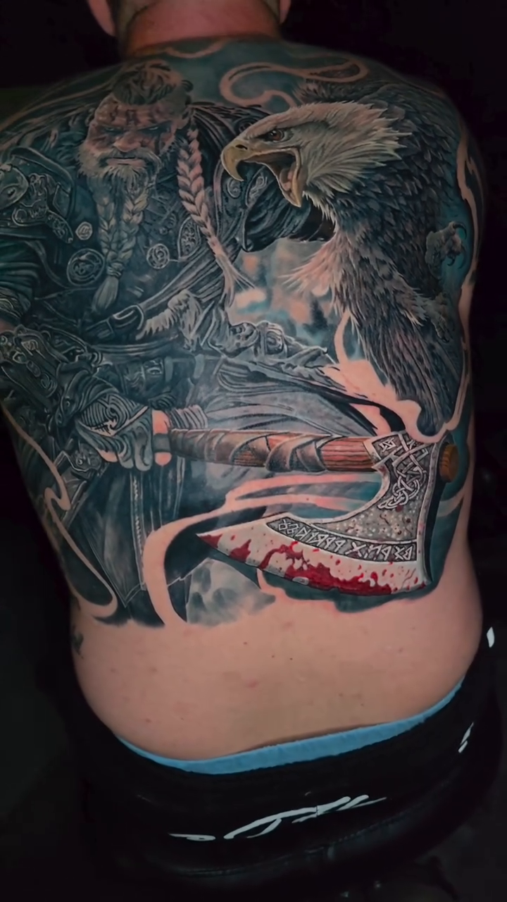 Tattoo by @47inked — realism, black_and_grey