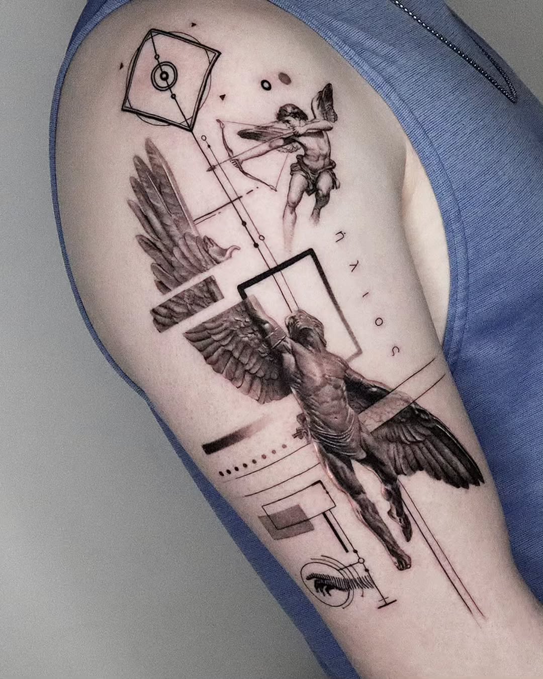 Tattoo by @ejintatt β realism, geometric