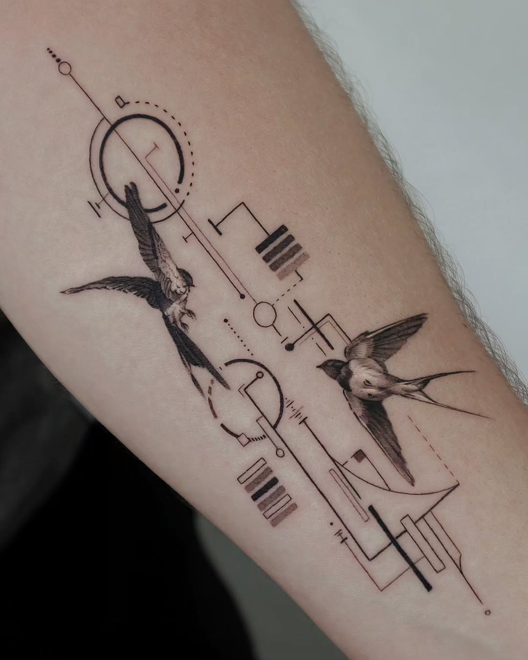 Tattoo by @ejintatt β geometric, fine_line
