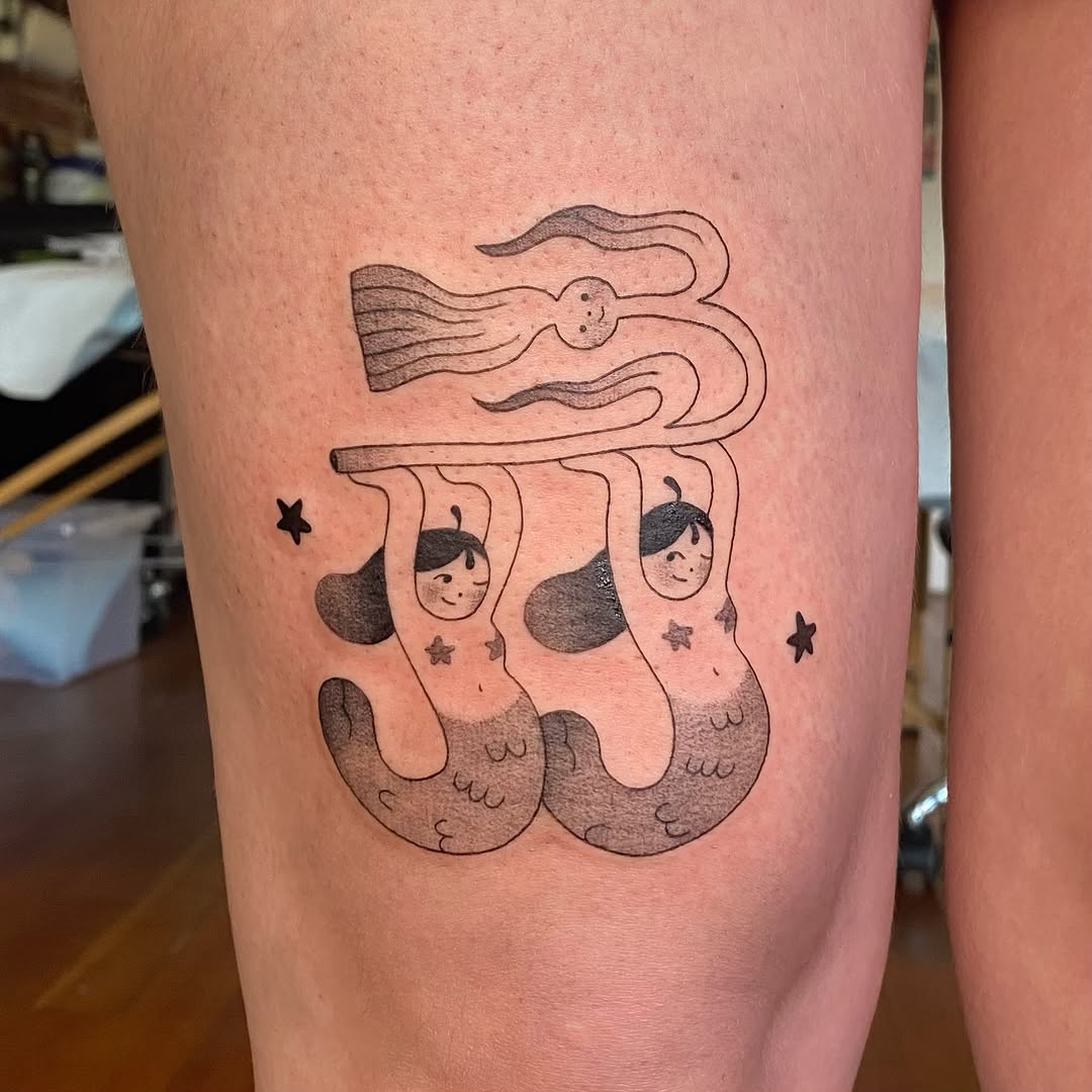 Tattoo by @pure_foolery — fine_line, illustrative