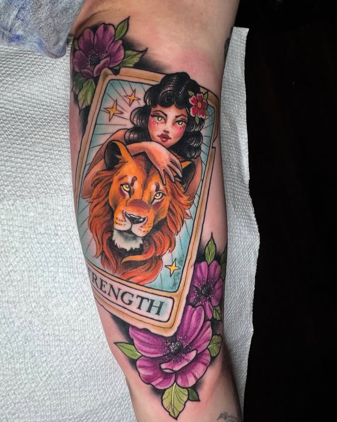 Tattoo by @silkytattoos — neo_traditional, realism