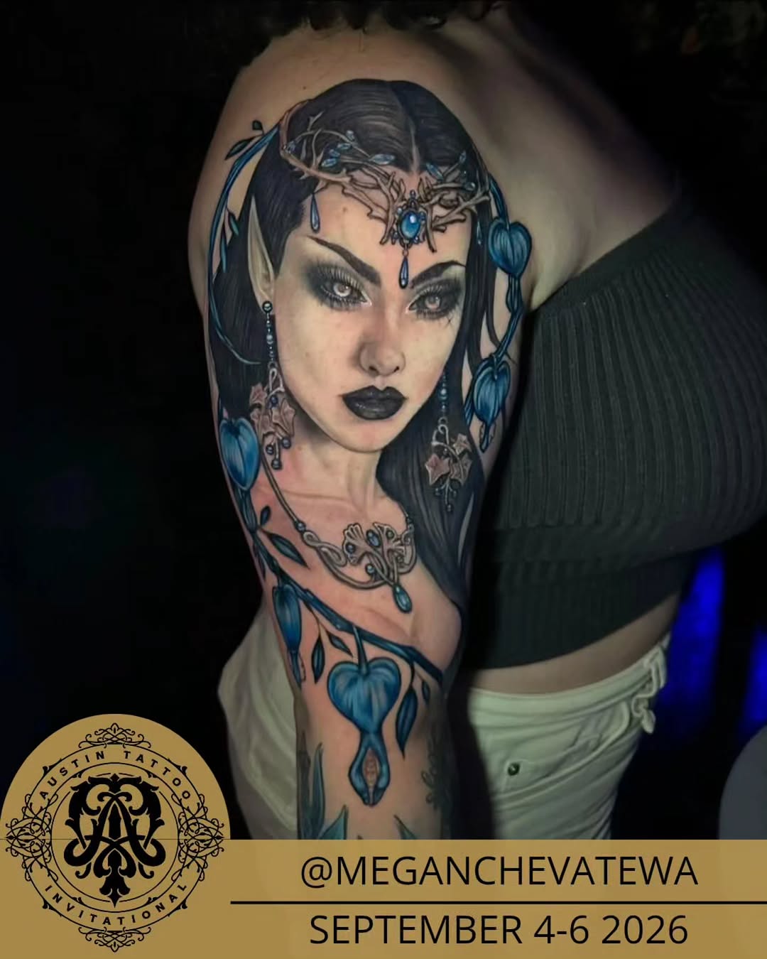 Tattoo by @meganchevatewa — realism, dark_realism