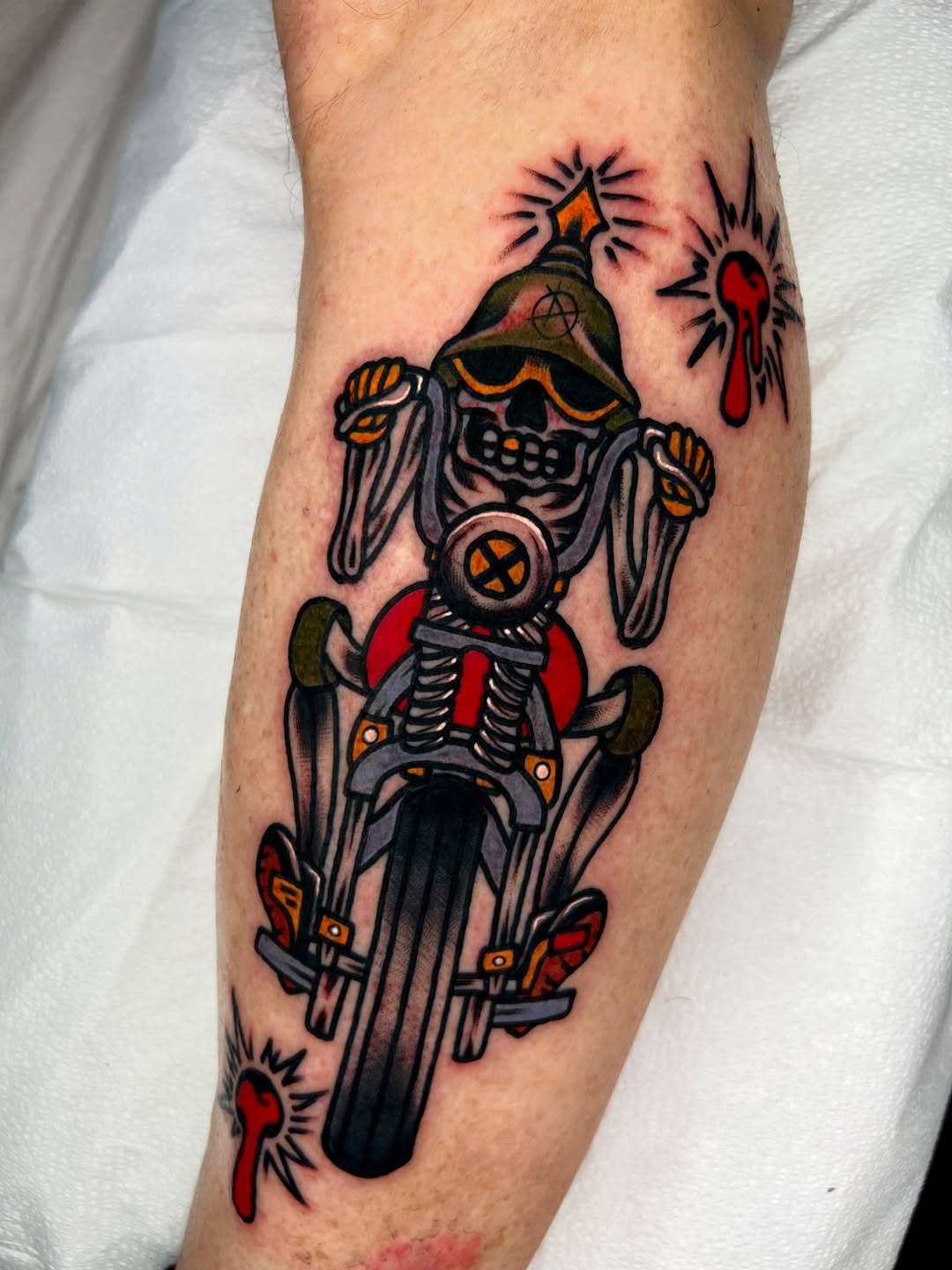 Tattoo by @mezatatt2 โ american_traditional