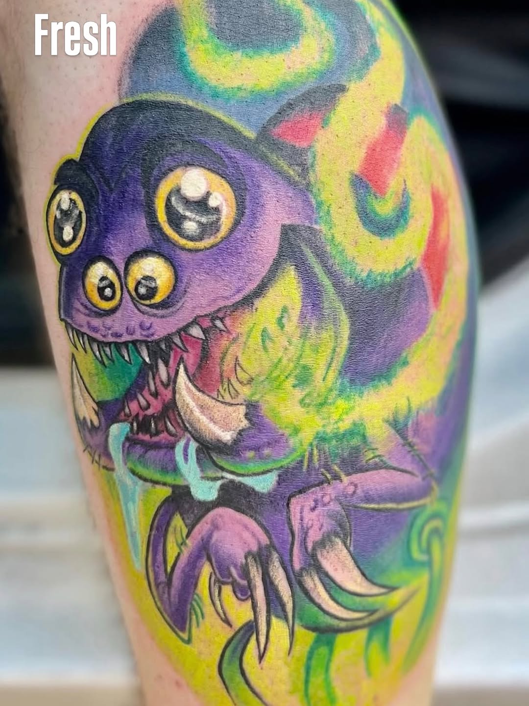 Tattoo by @thedavidlibert โ new_school