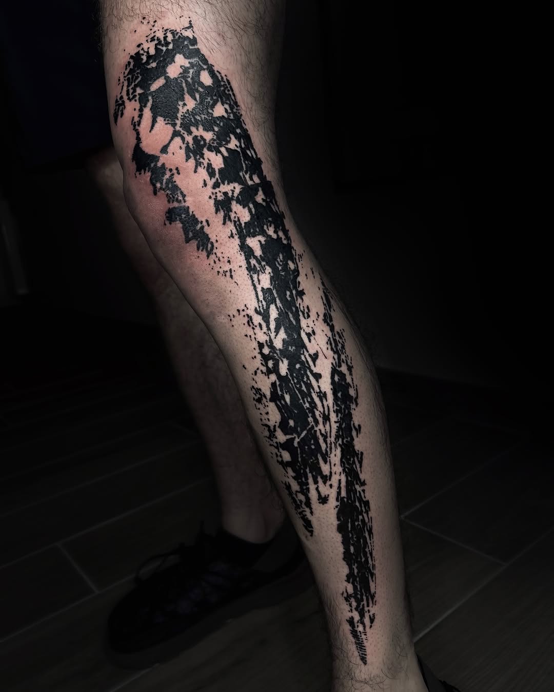 Tattoo by @axelj_ttt โ blackwork