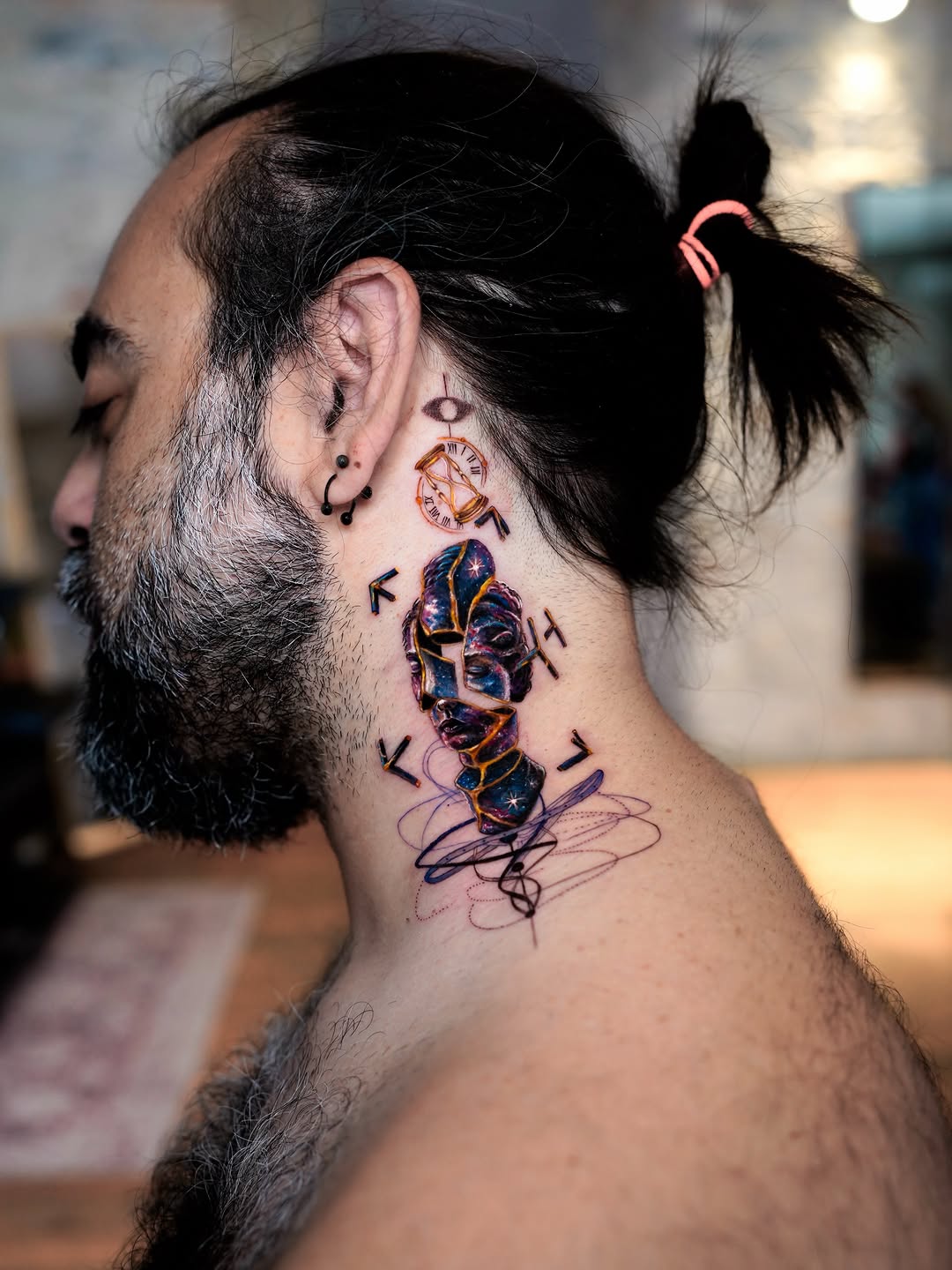 Tattoo by @serenayakcicekx — realism, trash_polka