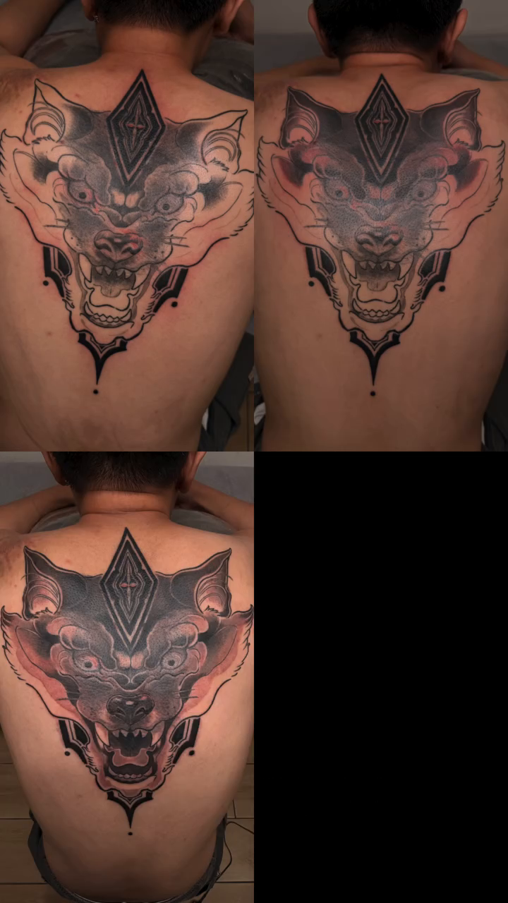 Tattoo by @marytattooing — black_and_grey, geometric