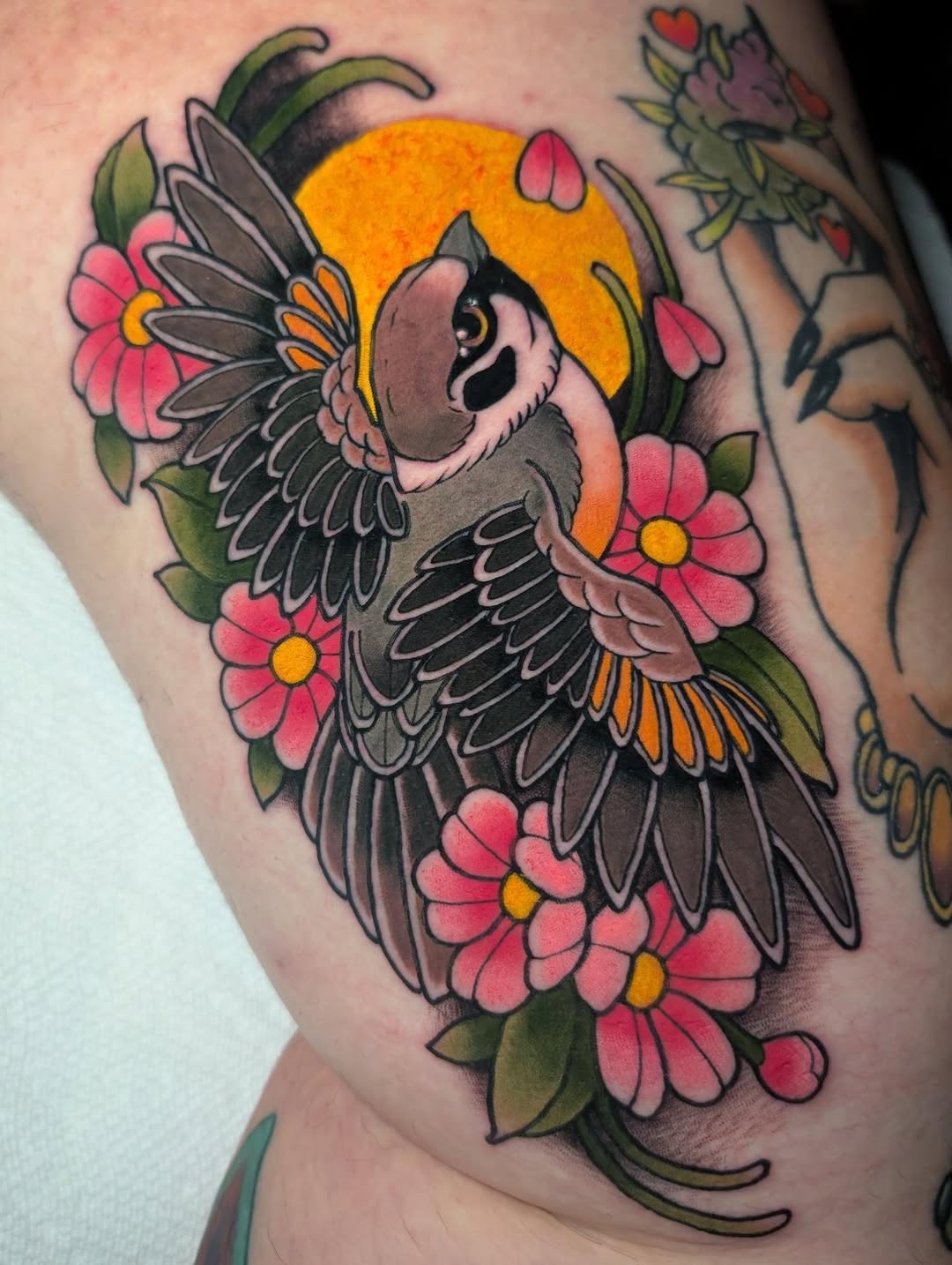 Tattoo by @ellietattoos — american_traditional, neo_traditional