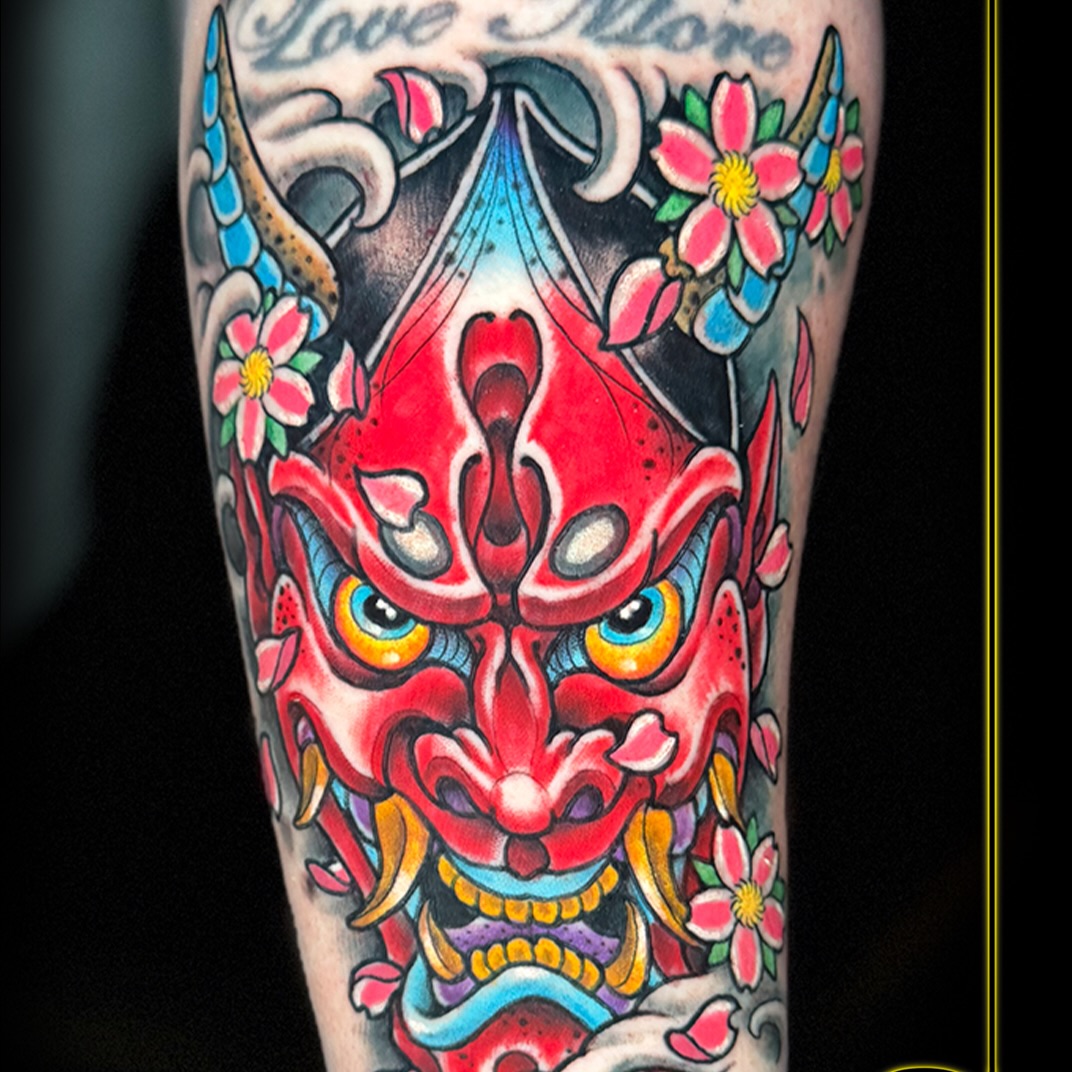 Tattoo by @strangebreu — japanese_irezumi, neo_traditional