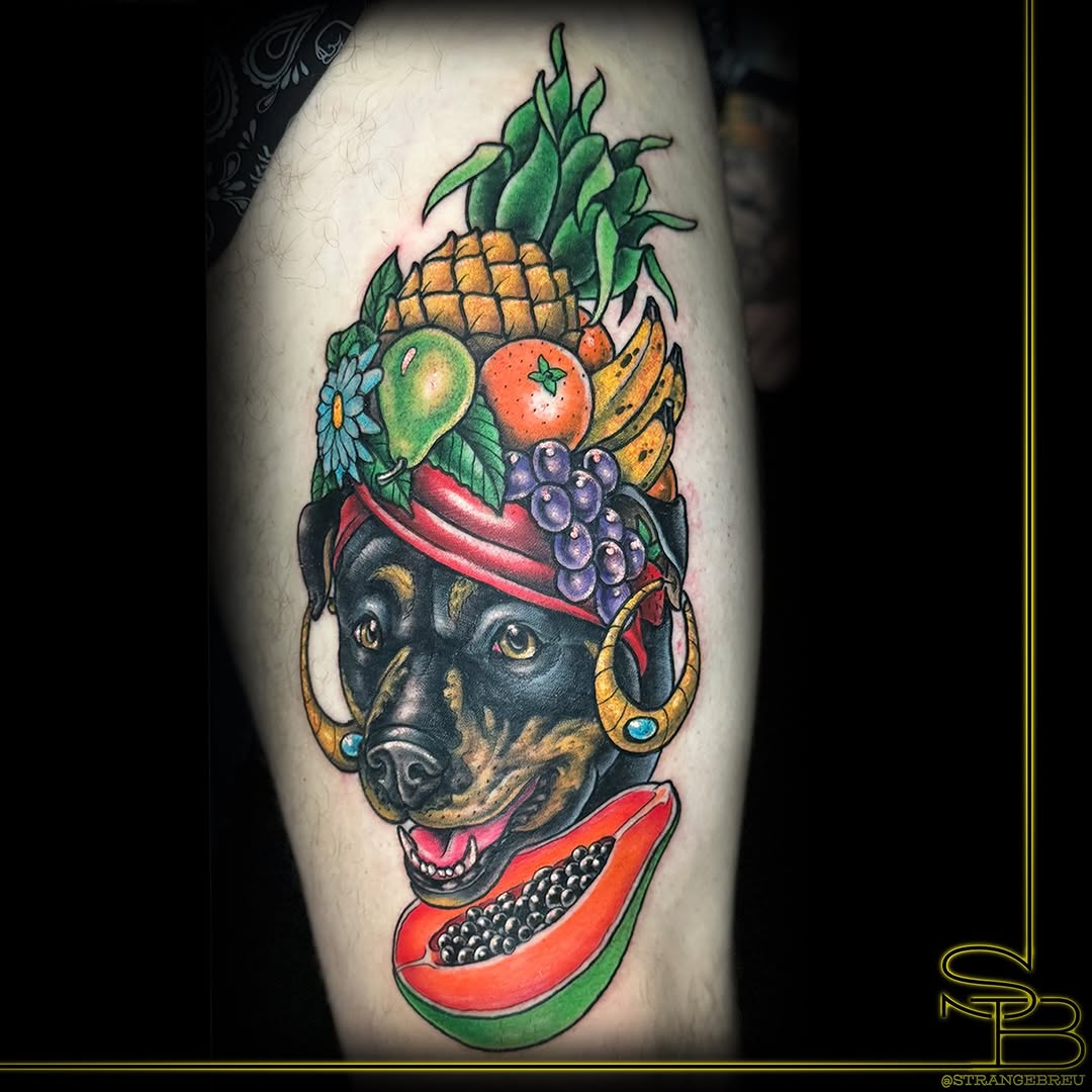 Tattoo by @strangebreu — neo_traditional, realism