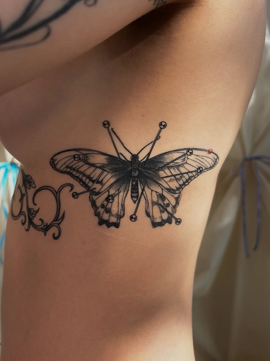 Tattoo by @hayleybayleytattoos โ black_and_grey, realism
