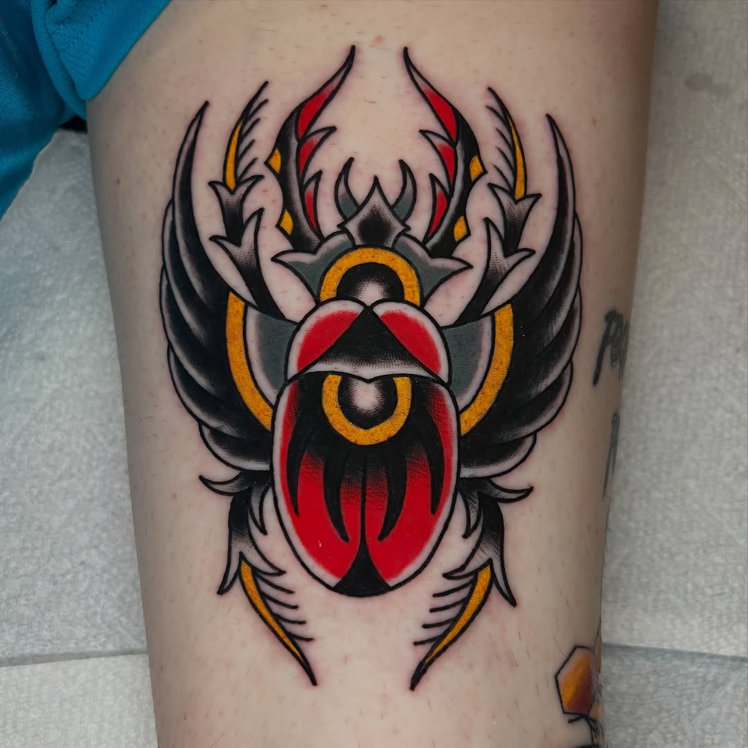 Tattoo by @peteherg — american_traditional