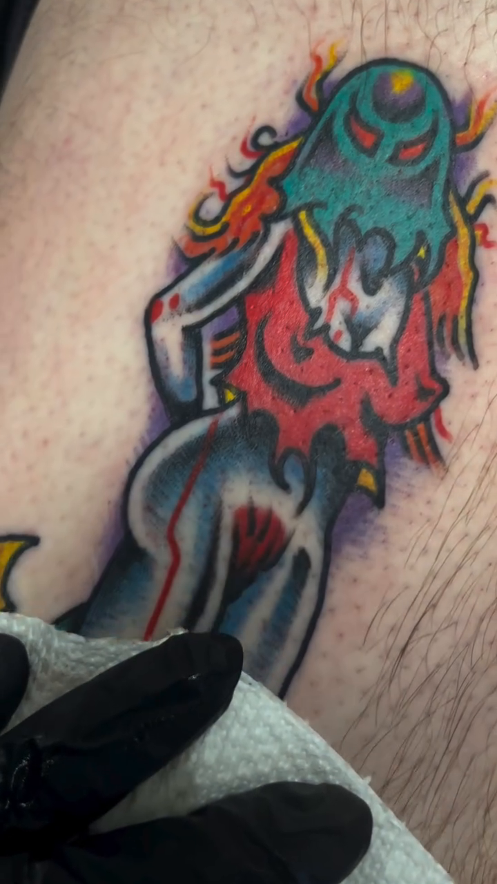 Tattoo by @greenup.tat2 — neo_traditional
