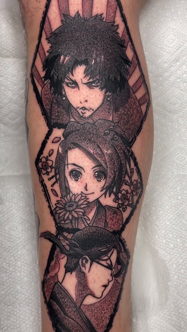 Tattoo by @tattoosbyjon — anime