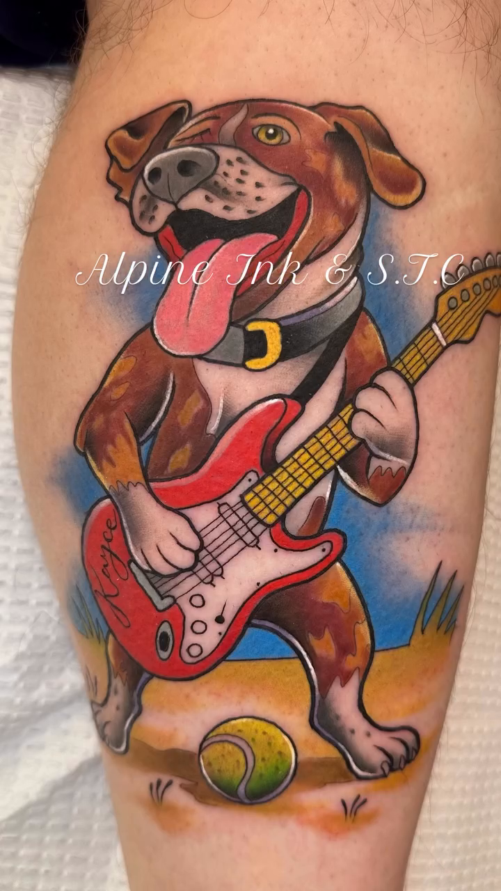 Tattoo by @alpine_ink_ — new_school