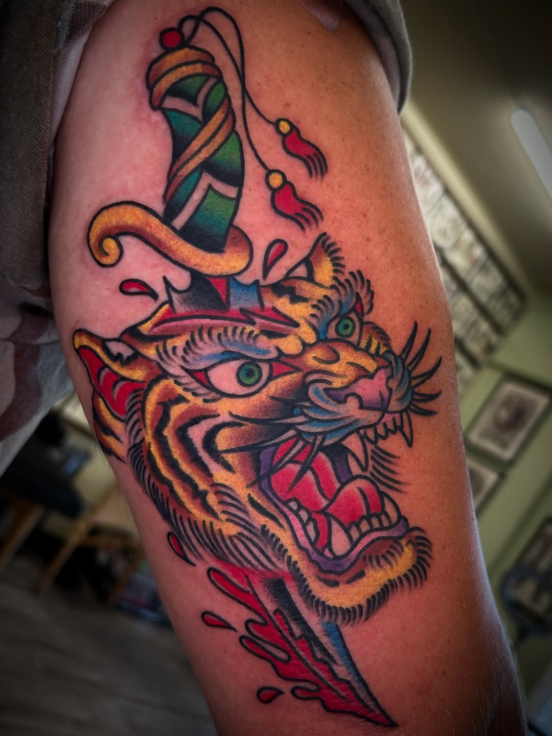 Tattoo by @ericcaudilltattoo — american_traditional