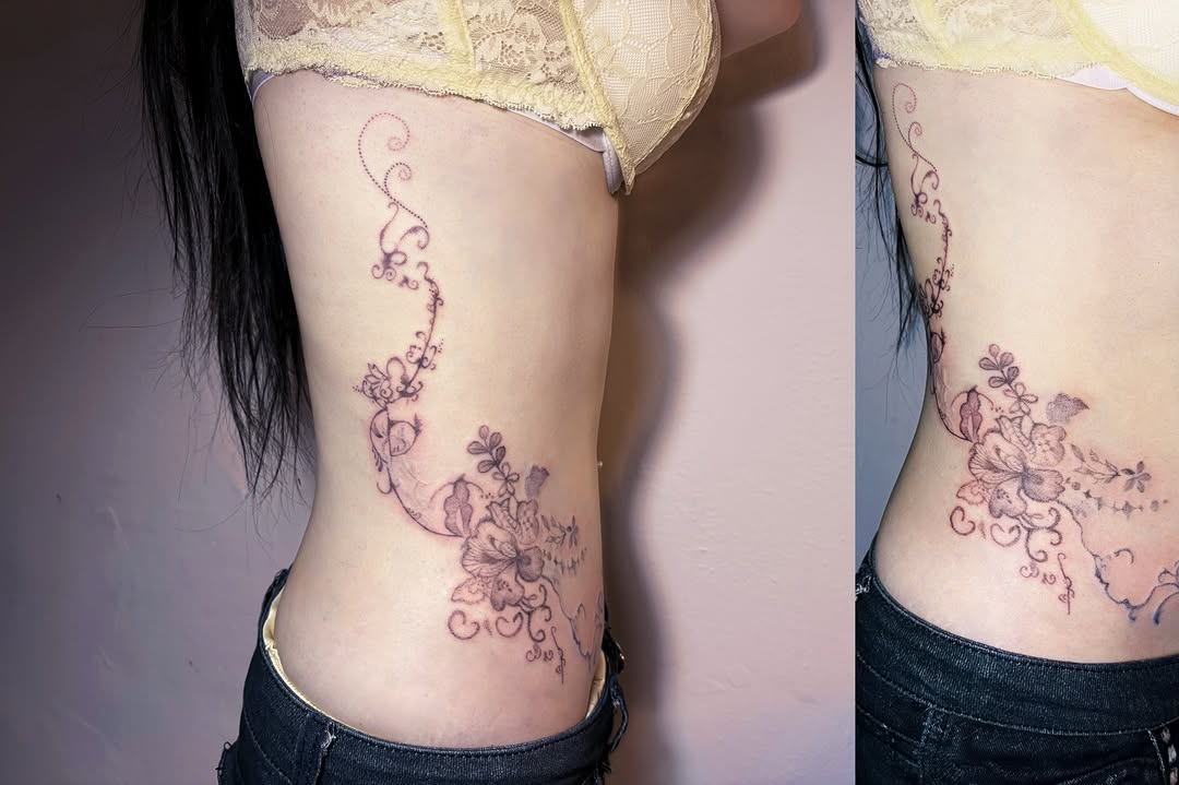 Tattoo by @heobi.tattoo.diary — fine_line, ornamental