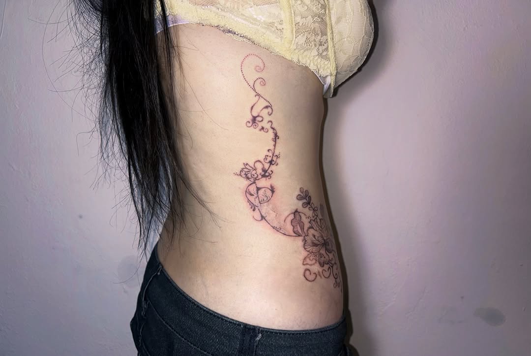 Tattoo by @heobi.tattoo.diary — fine_line, ornamental