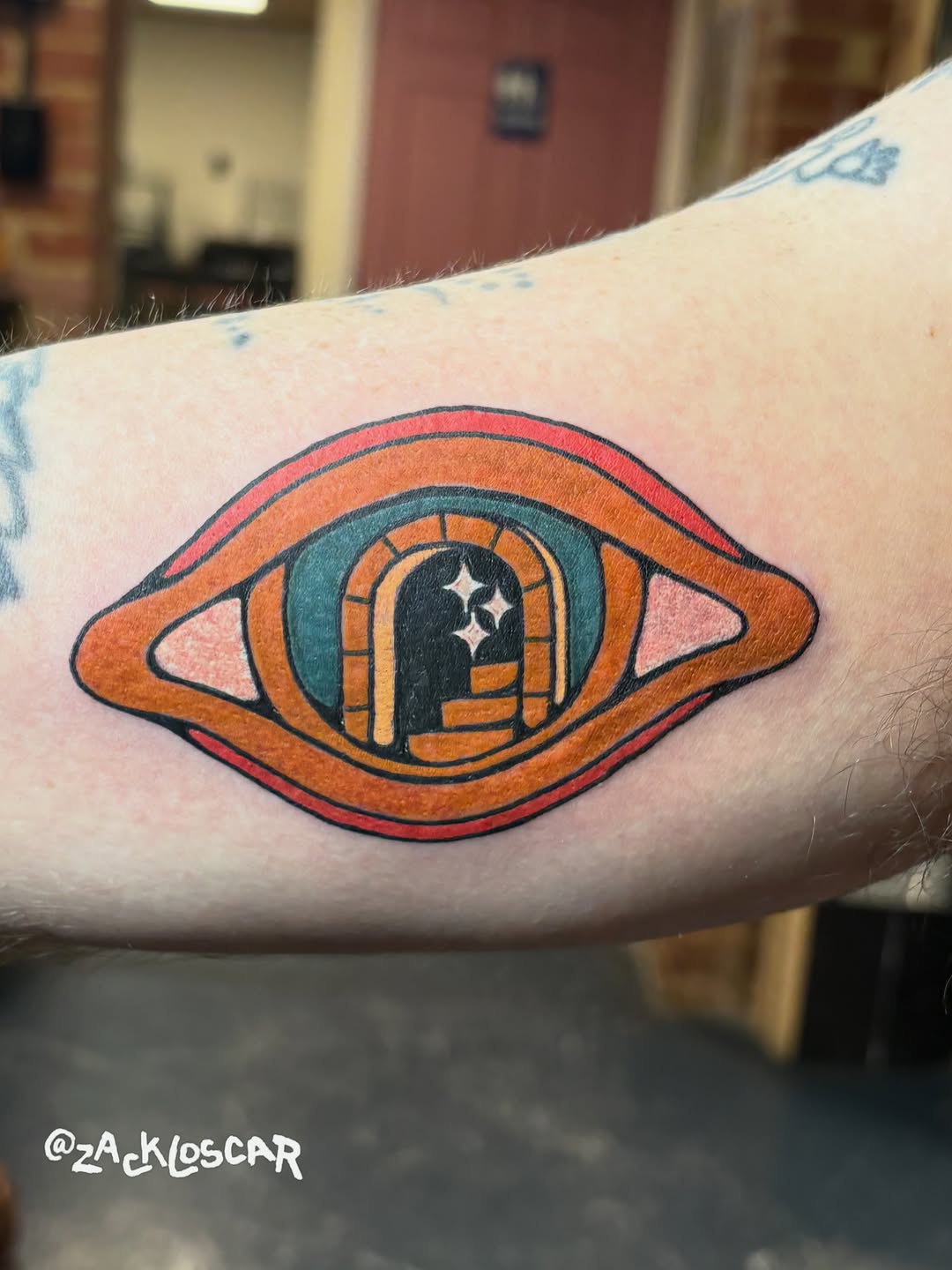 Tattoo by @zackloscar — new_school