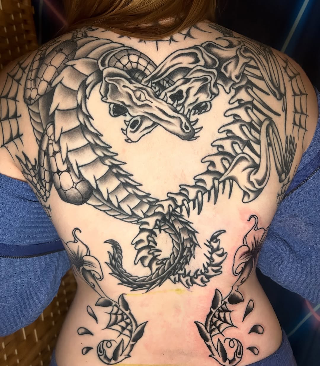 Tattoo by @jesuscheekstattoos โ black_and_grey, dark_realism