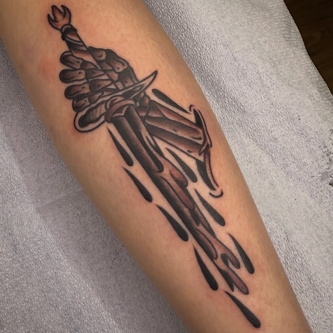 Tattoo by @codydewaldtattooer โ black_and_grey, illustrative