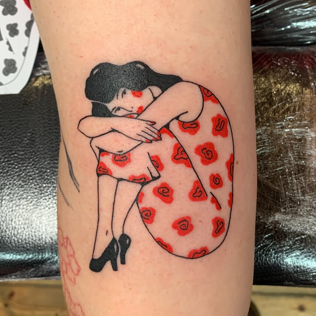 Tattoo by @bfrank.tattoo — illustrative