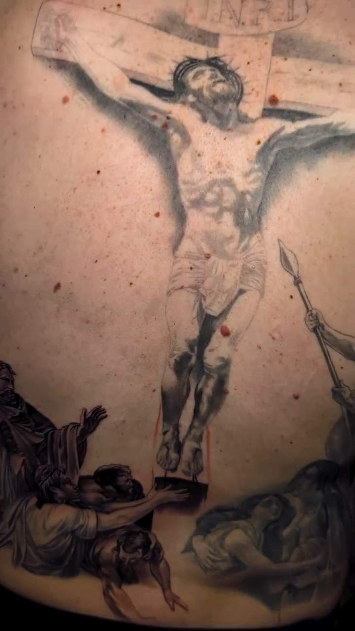 Tattoo by @gstyletattoos — realism, black_and_grey
