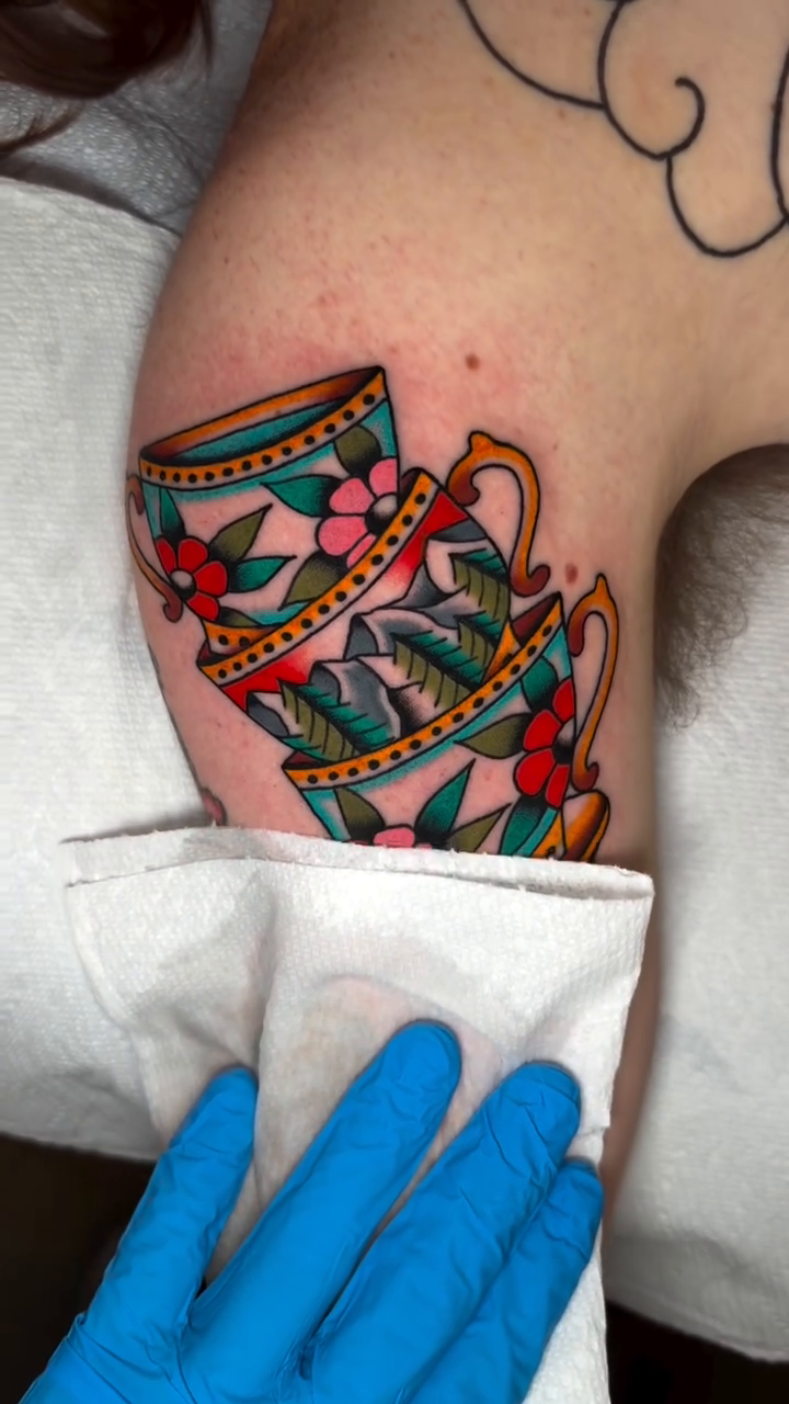 Tattoo by @lafacetattoos — neo_traditional