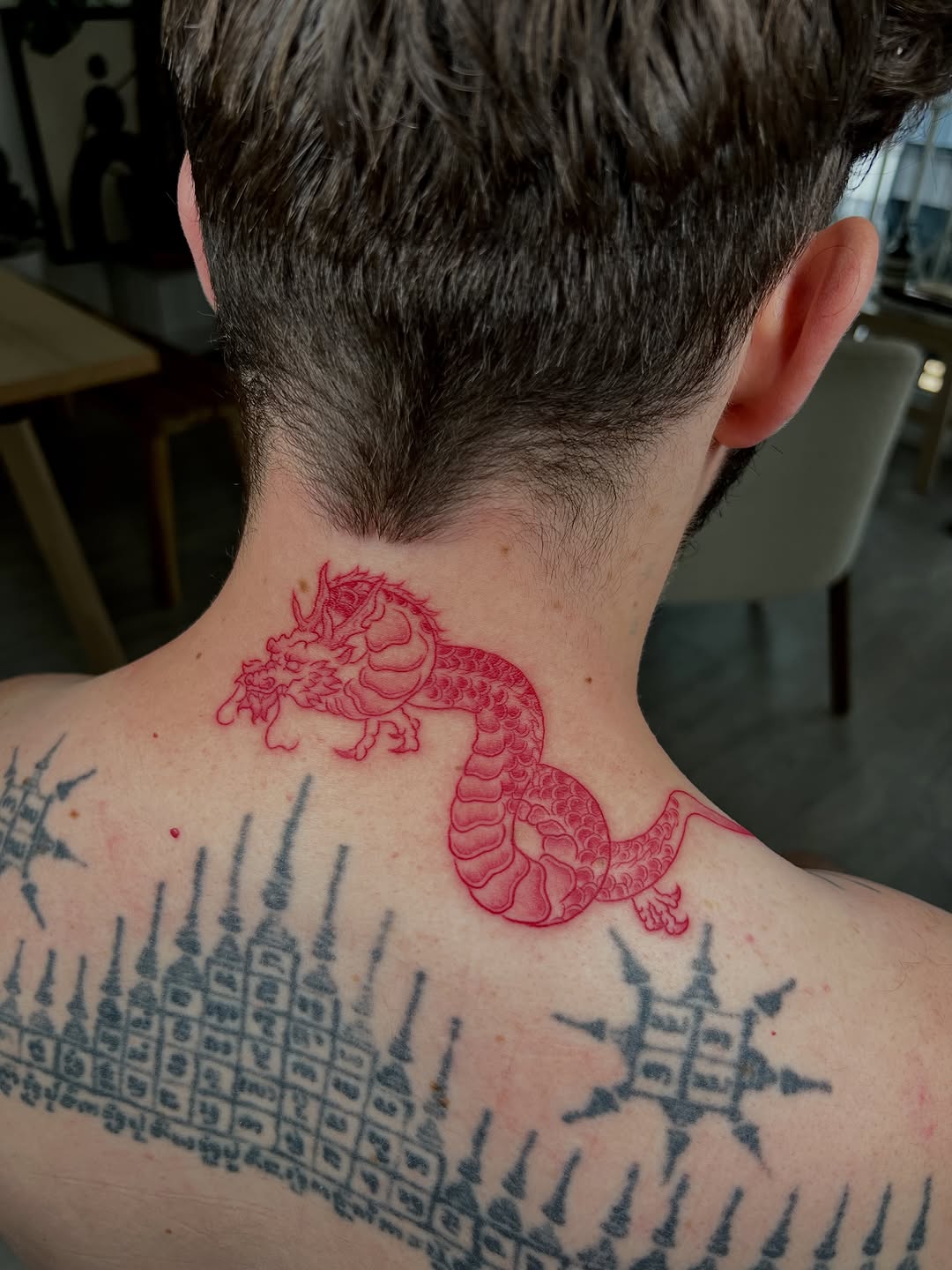 Tattoo by @soppa_tattoo — japanese_irezumi, black_and_grey
