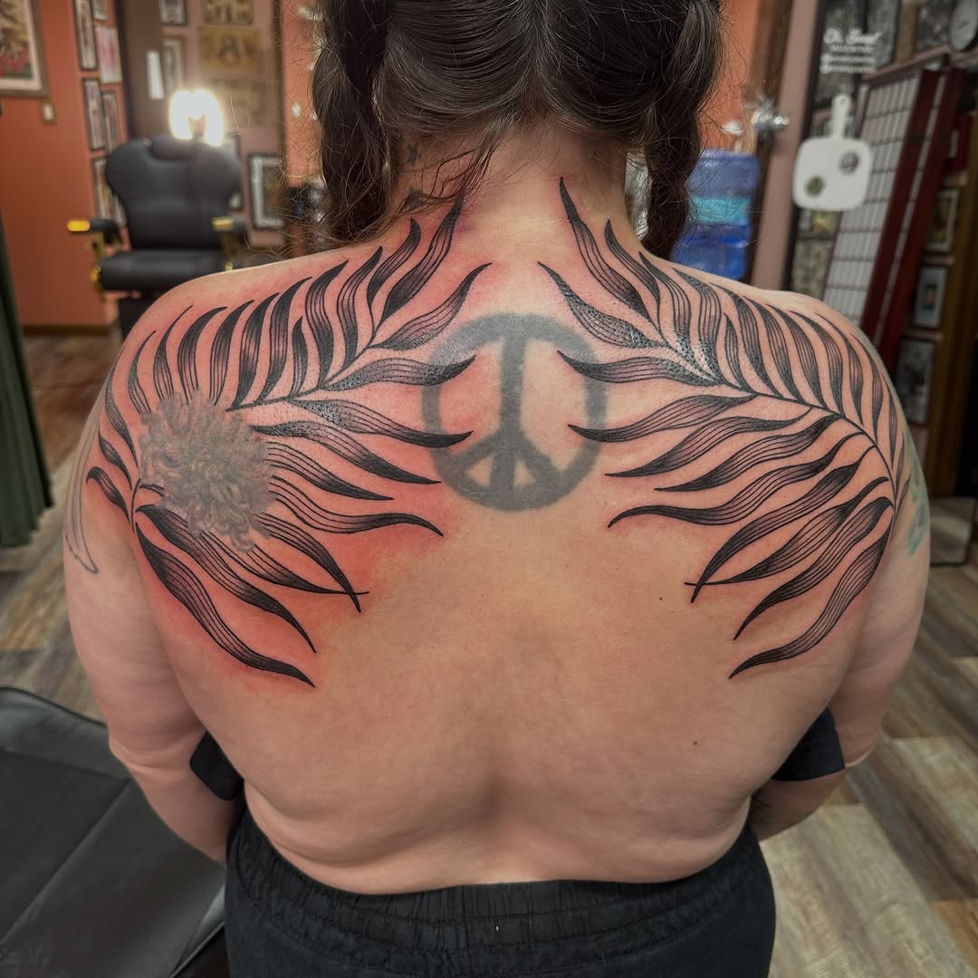 Tattoo by @shaila_roach — fine_line, black_and_grey