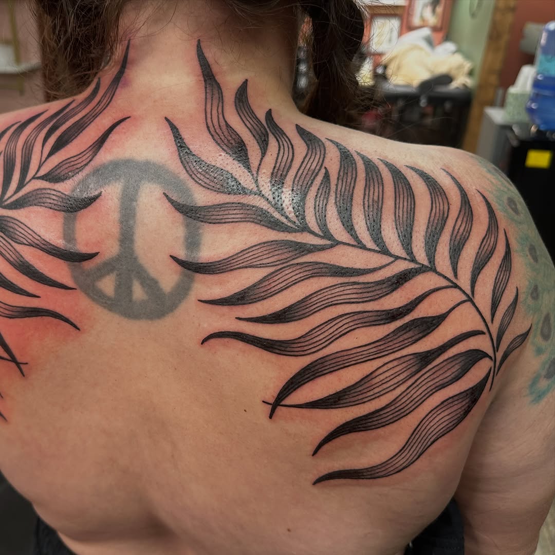 Tattoo by @shaila_roach — fine_line, black_and_grey