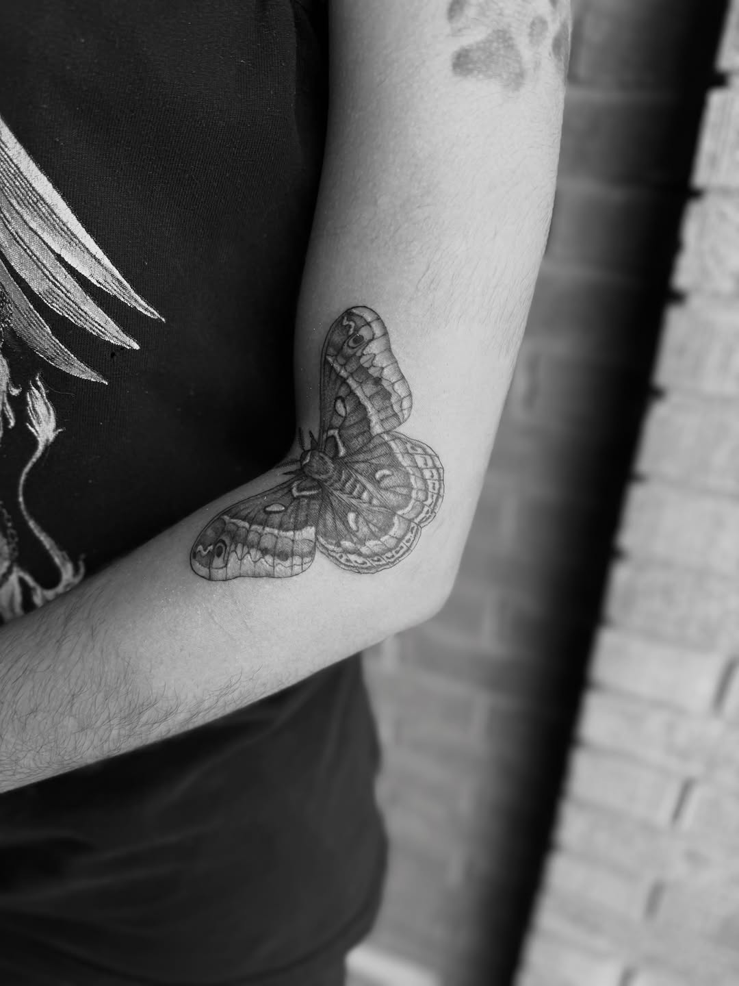 Tattoo by @alexbrooke — black_and_grey, realism