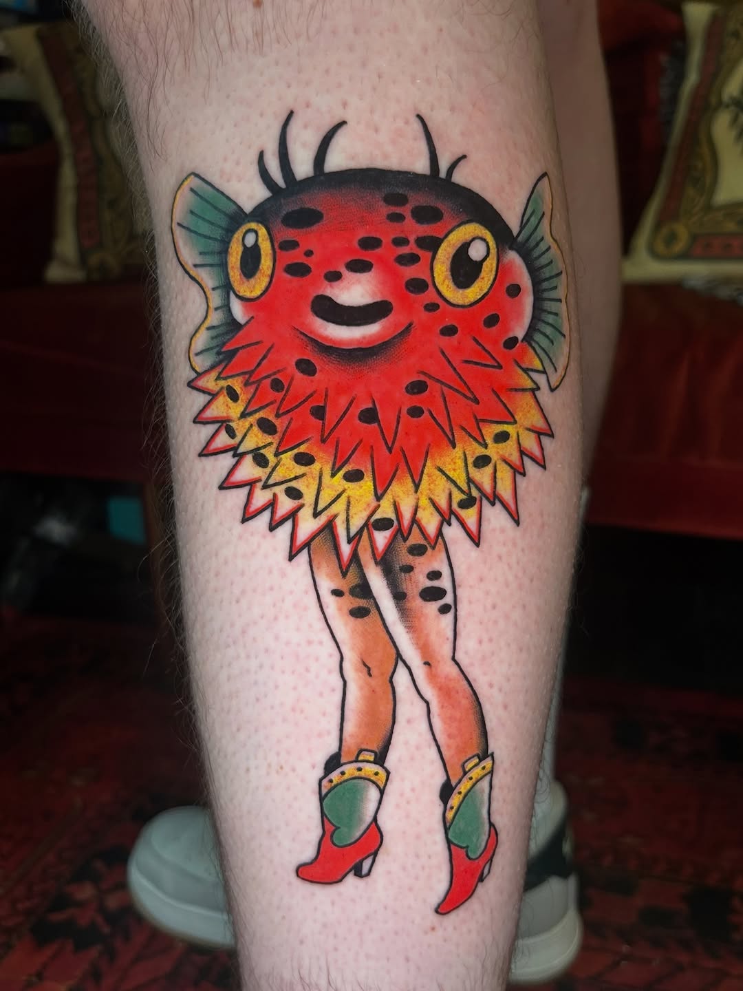 Tattoo by @tattoosbyolivia — american_traditional, new_school