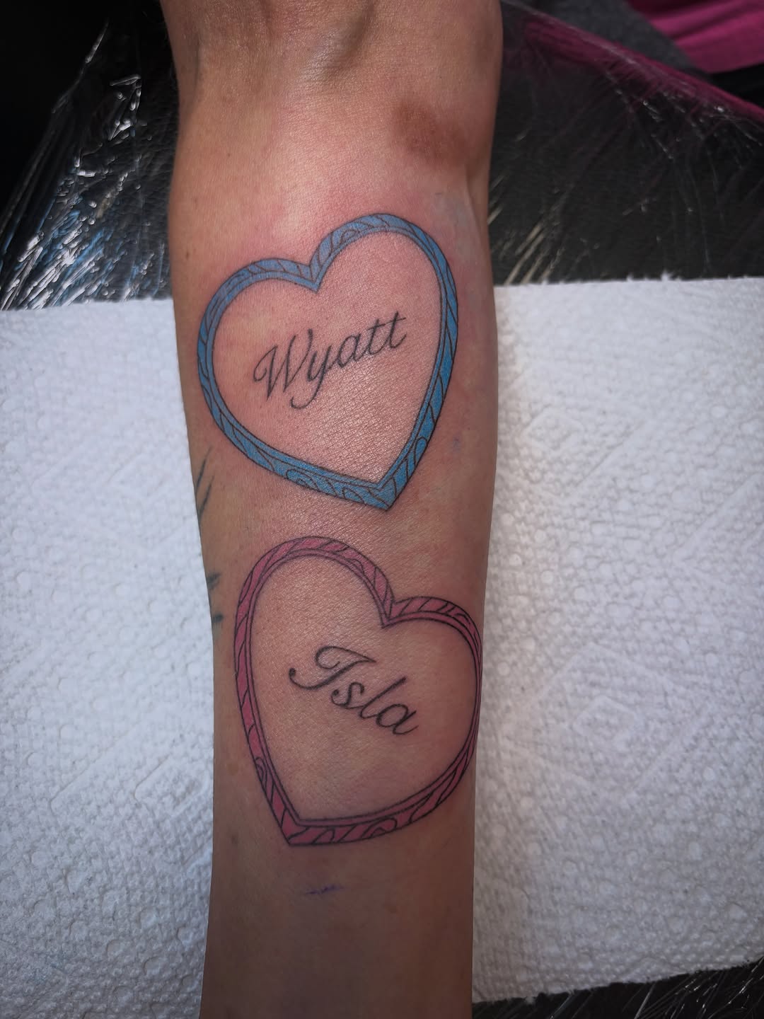 Tattoo by @lifeisajjtattoo_ — lettering_script