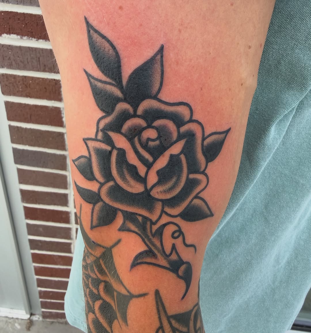 Tattoo by @nickyjudstattoo — american_traditional, black_and_grey