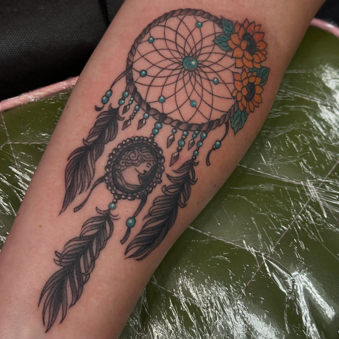 Tattoo by @shaila_roach — fine_line, black_and_grey